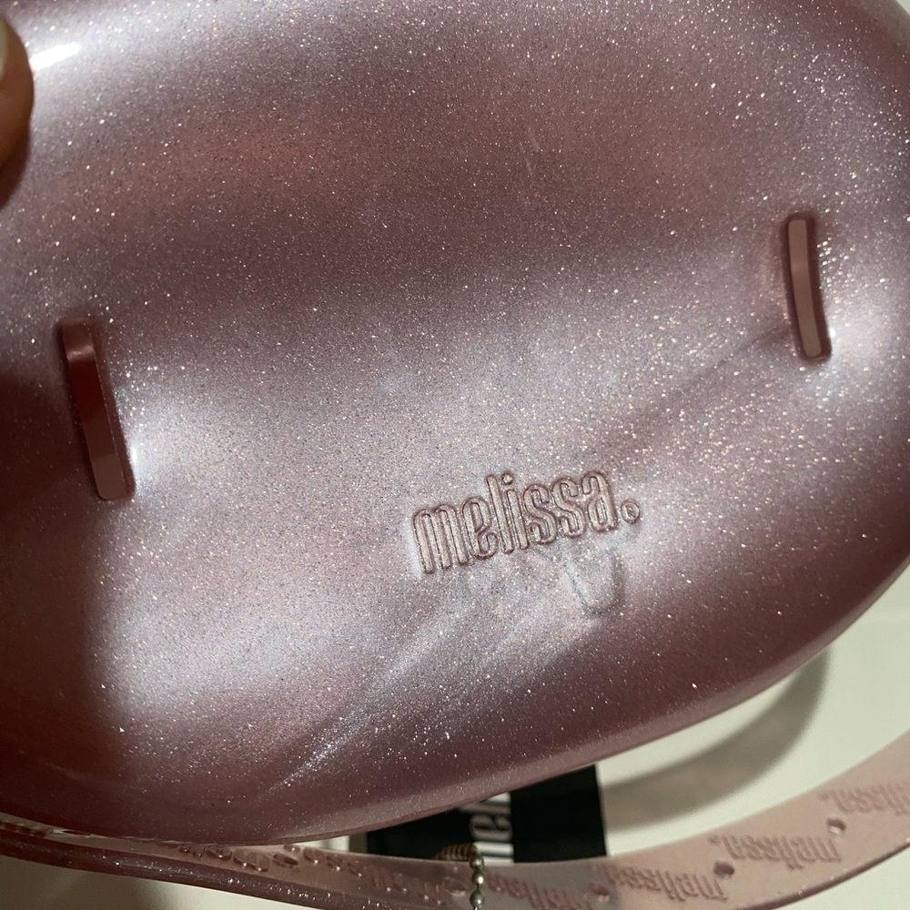Melissa Rose Glitter Lips Bag Crossbody Belt Bag - Picture 7 of 11